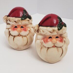 Vintage Santa Salt and Pepper Shakers